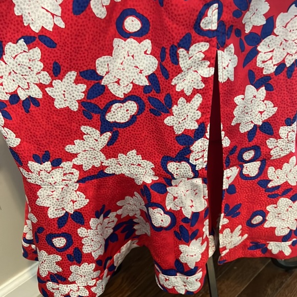 Saloni RARE Olivia Floral Silk Jacquard Midi Dress - Picture 7 of 11